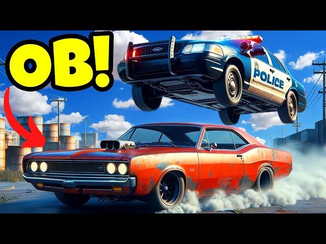 OB VS Camodo Police Chases & Stunts in the Best of BeamNG Drive Mods!