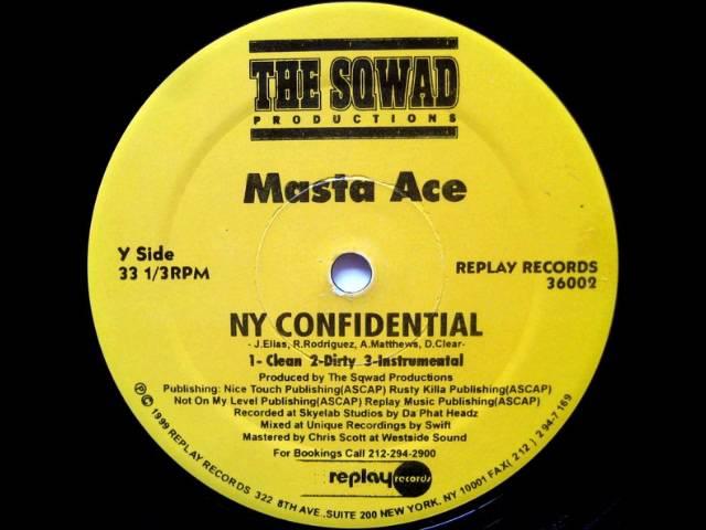 Masta Ace - NY Confidential (Instrumental)