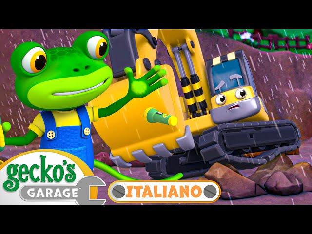 Soccorso sotto la pioggia | Cartoni animati |Garage di Gecko in italiano｜Cartoni di macchine