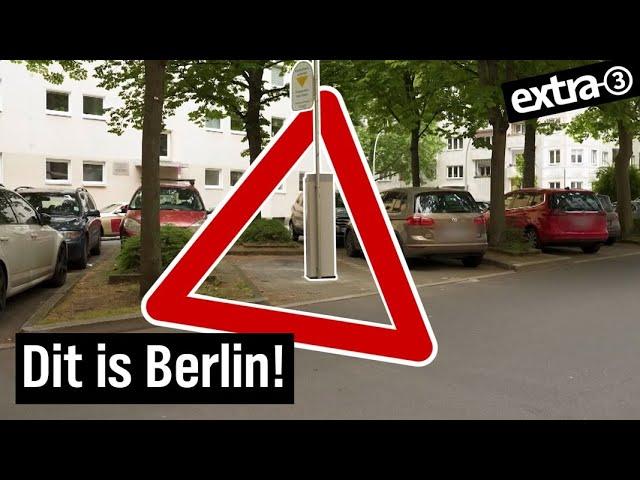 Realer Irrsinn: Parkplatz für Parkscheinautomaten in Berlin | extra 3 | NDR