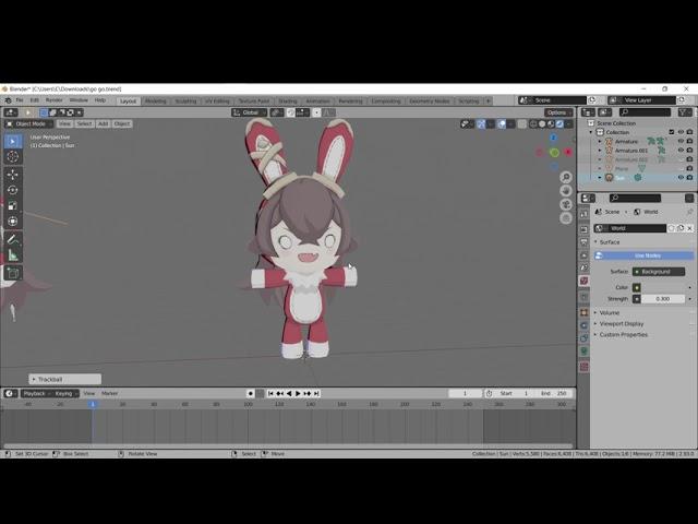 Another way to import Koikatsu accessories, studio objects and maps to Blender