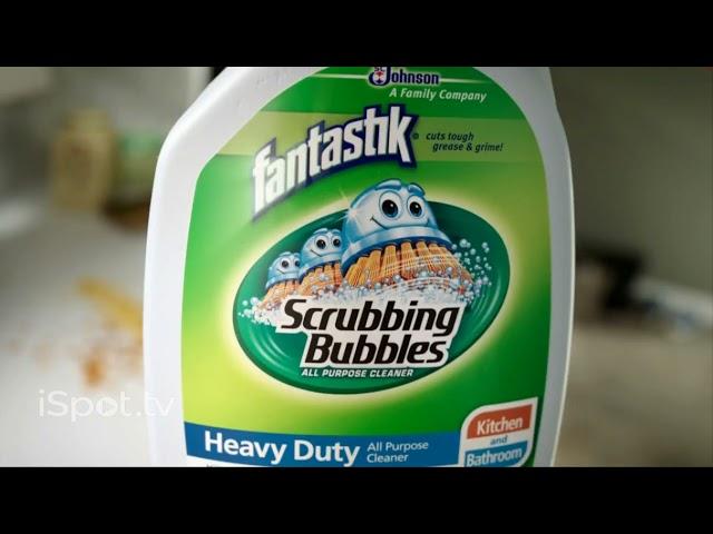 Scrubbing Bubbles Heavy Duty with Fantastik TV Commercial "Tough Greasy Messes to Clean"