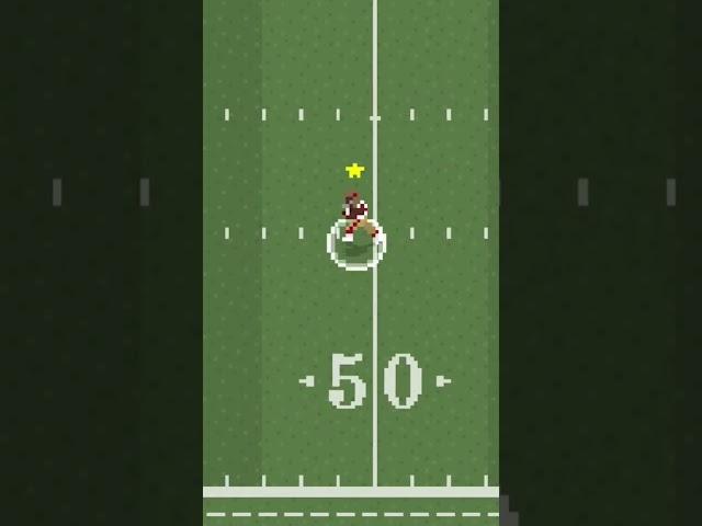 100 Yard Touchdown in Retro Bowl #shorts