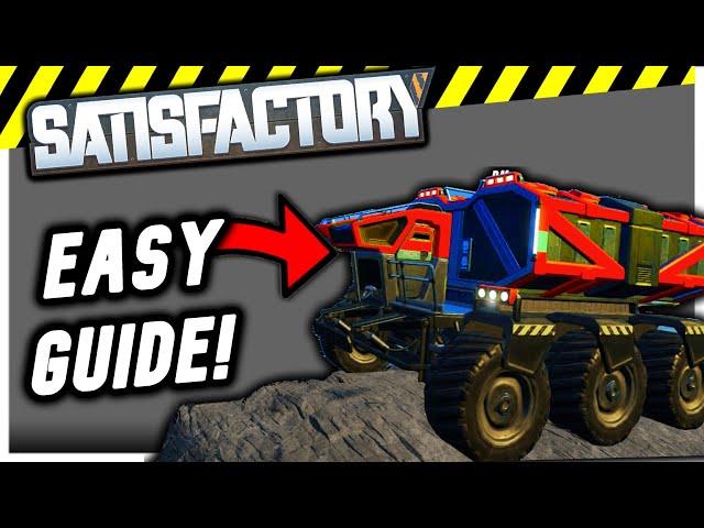 EASY GUIDE to “TRUCKS & TRACTORS” – Satisfactory 1.0