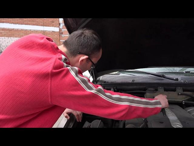 Как открыть машину  Mercedes Ml-163. How to open a Mercedes Ml-163