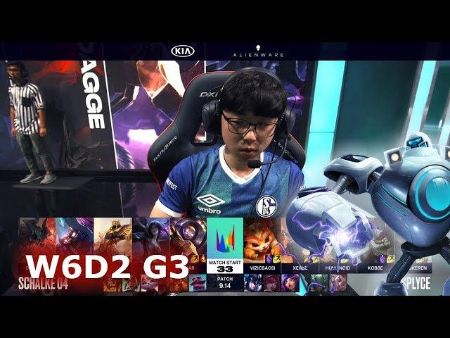 Schalke 04 vs Splyce | Week 6 Day 2 S9 LEC Summer 2019 | S04 vs SPY W6D2