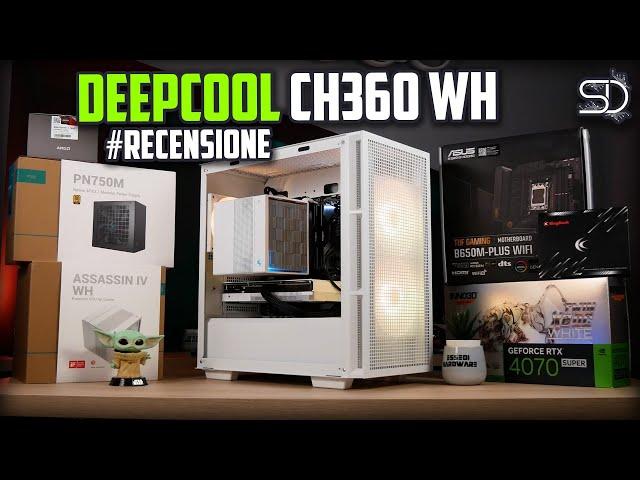 DEEPCOOL CH360 WH - UN CASE MICRO ATX INTERESSANTE, MA...