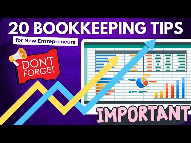 20 Bookkeeping Tips to Grow Your Business in 2025