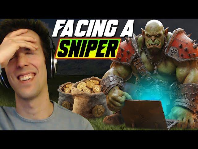 Facing a Crypto Billionaire Sniper - WC3