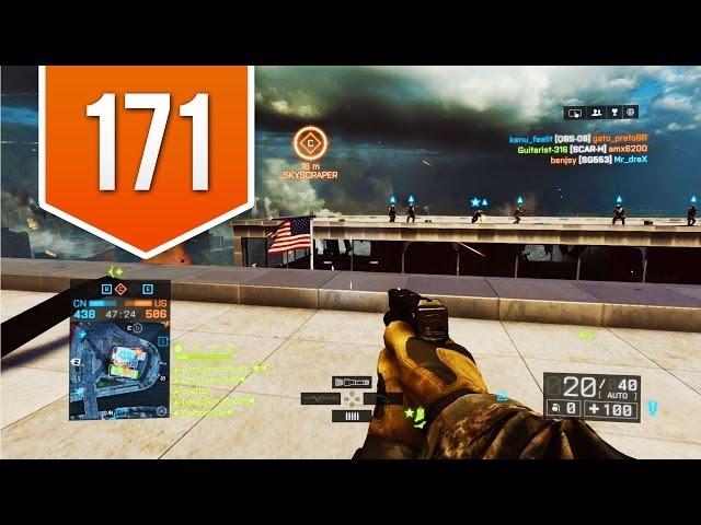 BATTLEFIELD 4 (PS4) - Road to Colonel - Live Multiplayer Gameplay #171 - SHANGHAI TOWER!