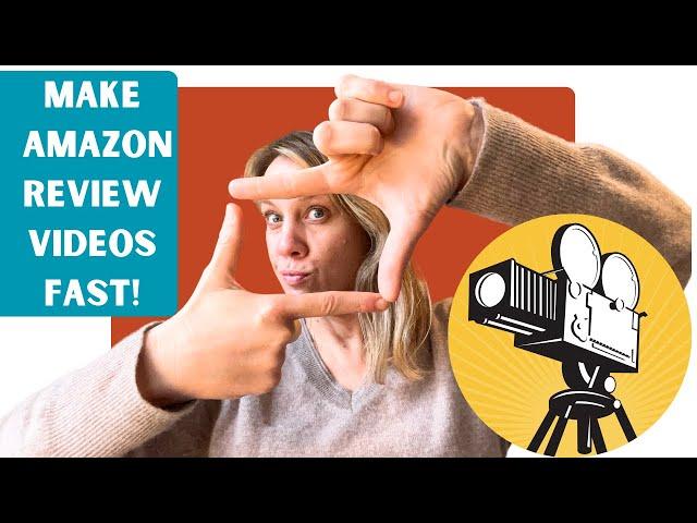 How to film and edit an Amazon review video in less than 30 minutes!