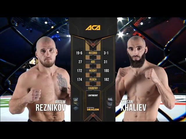 Артем Резников vs. Хасан Халиев | Artem Reznikov vs. Khasan Khaliev | ACA 100 - Fight Day