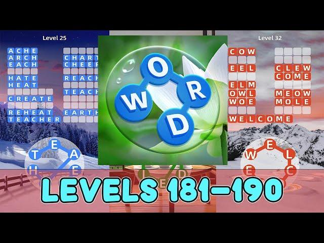 Zen Word Levels 181 - 190 Answers