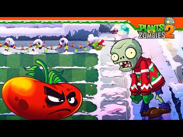  НОВОЕ РАСТЕНИЕ ТОМАТ  Plants vs Zombies 2 (Растения против зомби 2) Прохождение