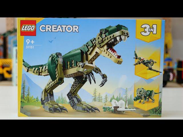 LEGO Creator 31151 T.rex – LEGO Speed Build Review