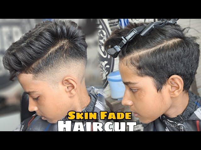 Boys Skin Fade Haircut | Full Details Tutorial Video | Step By Step Tutorial in Hindi | Sahil Barber