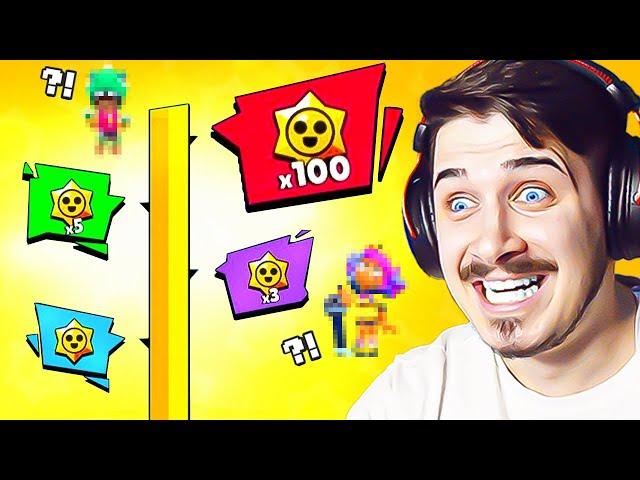 OTVARAM 100X STARR DROPOVA U BRAWL STARSU! (NAJVEĆE LUDILO!) :O