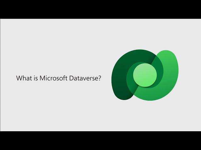 Overview of Microsoft Dataverse