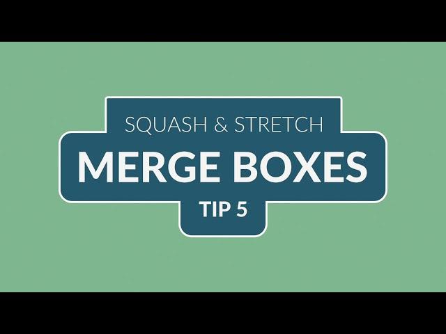 How to Merge Boxes (Pins & Boxes for After Effects Tip 5)