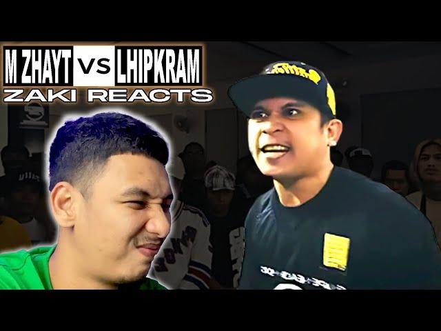 𝐙𝐚𝐤𝐢 𝐑𝐞𝐚𝐜𝐭𝐬 - LHIPKRAM vs M ZHAYT | One Name You Can Found | Isabuhay 2020 FINALS