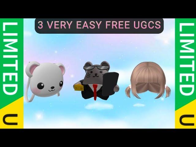 **GET THESE 3 CUTE LOOKING FREE UGCS NOW!** 