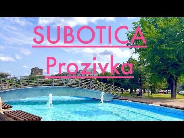 СУБОТИЦА район Прозивка. Сербия регион Воеводина. SUBOTICA. Serbia region Vojvodina