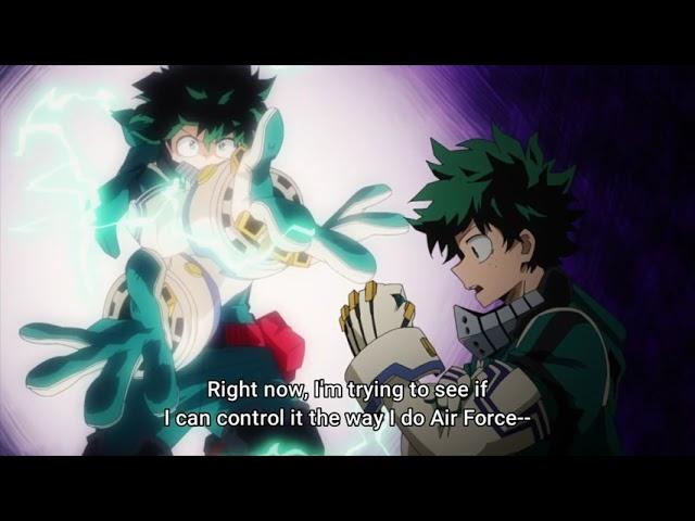 Deku Explains His Quirk To Endeavor (Sub)