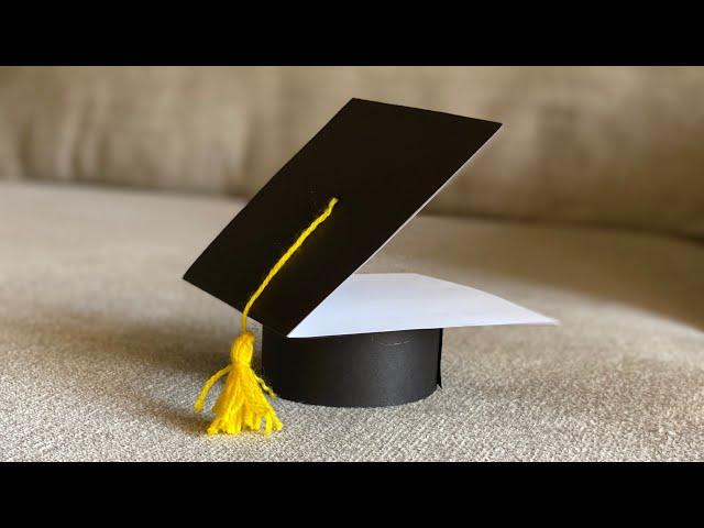 DIY Graduation Card w/ Tassels  [Easy Tutorial]