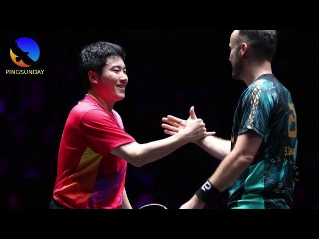 Wang Chuqin, Liang Jingkun at WTT Champions Macao 2024