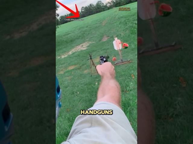 Top 3 Handguns with the Most Stopping Power #shorts