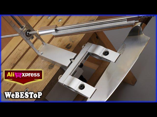 Sy tools S09 - Топовая точилка для новичка! Алмазная заточка ножей с AliExpress Knife Sharpener.