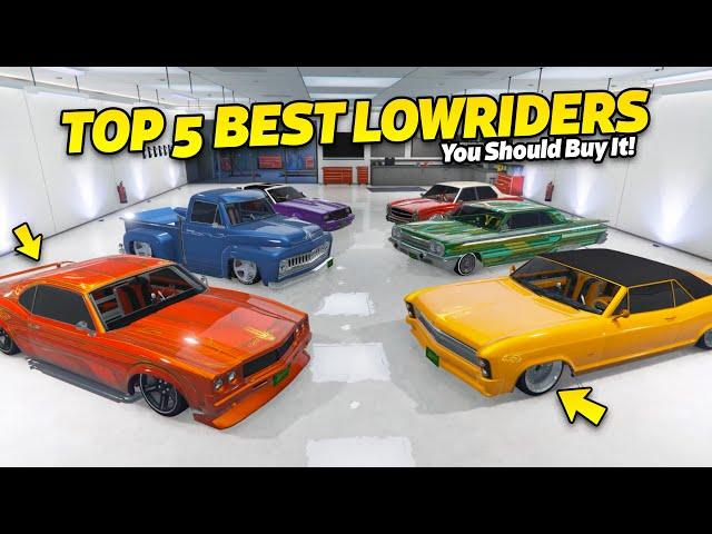 TOP 5 Best LOWRIDERS To Customize In Benny's Shop! | GTA 5 Online