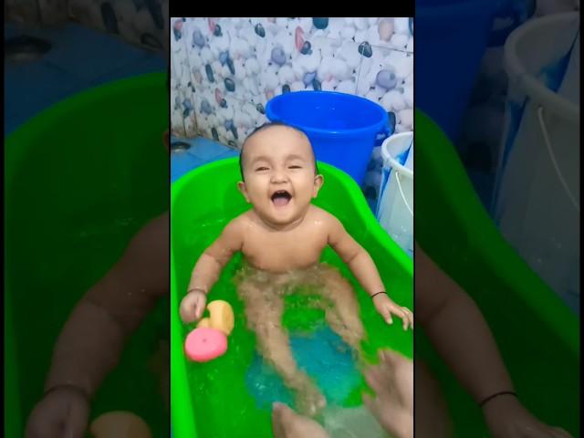 cute baby shorts baby bathing  cute baby girl 