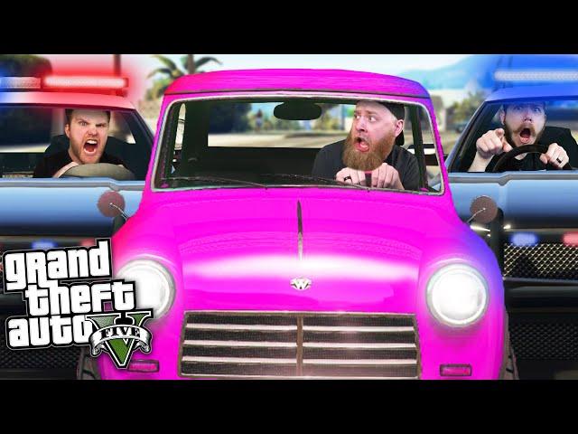 GTA 5 Cops VS Robbers Challenge!