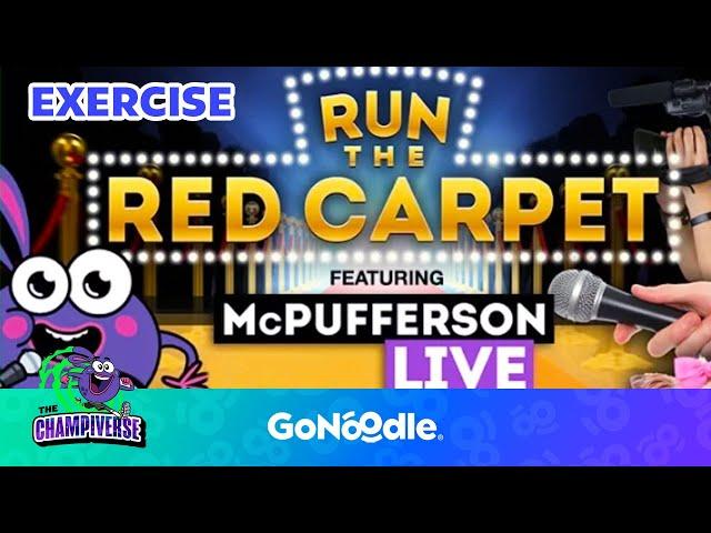 Can You Run the Red Carpet | Activities For Kids | Exercise | GoNoodle