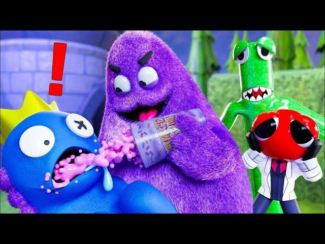 ГРИМАС ШЕЙК - ЗАПРЕТНЫЙ ПЛОД! | Rainbow Friends 2 - Анимации на русском