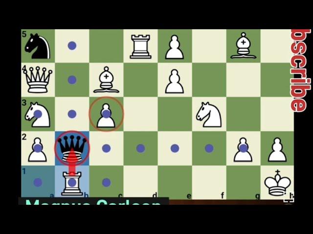 Magnus traps queen vs Anand at Casablanca Chess 2024.