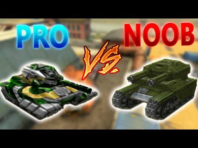 Pro vs Noob #1 (funny video) - Tanki Online