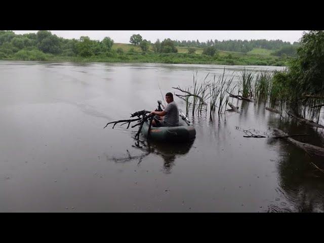 У НАС БЫЛО ВСЕГО ДВА ШАНСА! СЛОЖНАЯ  РЫБАЛКА С НОЧЕВКОЙ НА ДИКАРЕ! БОРЬБА С КОРЧАМИ!