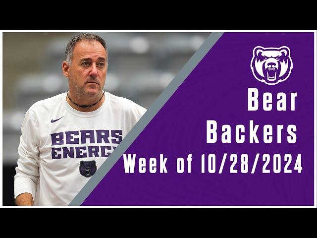 Bear Backers week of 10/28/2024