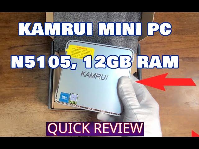 Kamrui Mini PC, 2023, Fast, Expandable Up to 2TB, Win 11 Pro