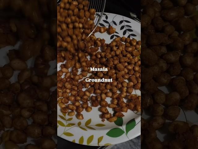 Crispy Masala Peanuts – The Ultimate Spicy Snack! ️ #shorts