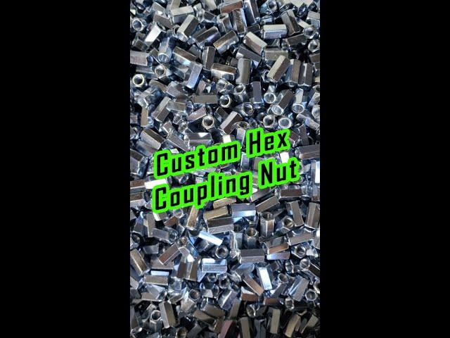 Custom hex coupling nut-JM Hardware®