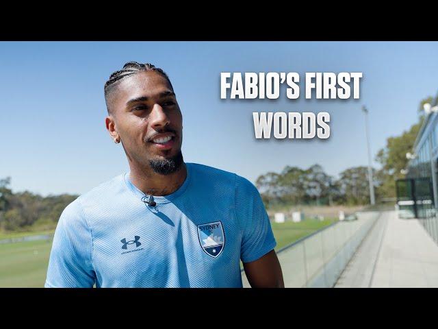 FABIO'S FIRST INTERVIEW | Sydney FC