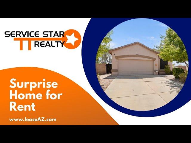 Surprise Homes for Rent 3BR/2BA by Surprise Property Management AZ | Service Star Realty