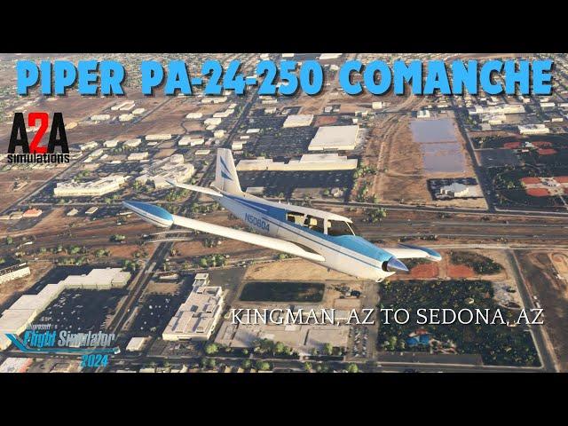 Microsoft Flight Simulator 2024 Piper PA-24-250|KIGM-KSEZ| #msfs2024 #a2a