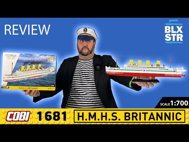 Sister ship of the Titanic: H.M.H.S. BRITANNIC 1:700 | Review | COBI-1681