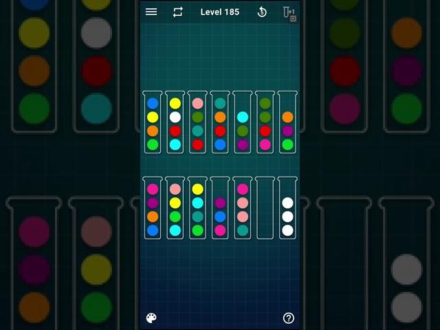 Ball Sort Puzzle - level 185