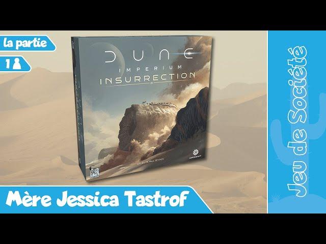 Dune Imperium Insurrection - Partie Solo - Mère Jessica Tastrof