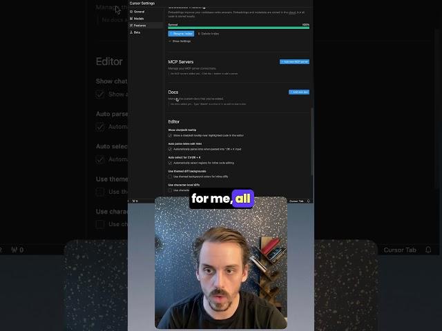 Feed Custom API Docs To CursorAI #cursorai